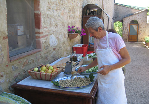 Gourmet Tuscan style dinner at Ebbio